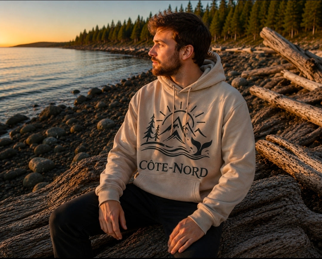 Hoodie Côte-Nord – Collection Prestige
