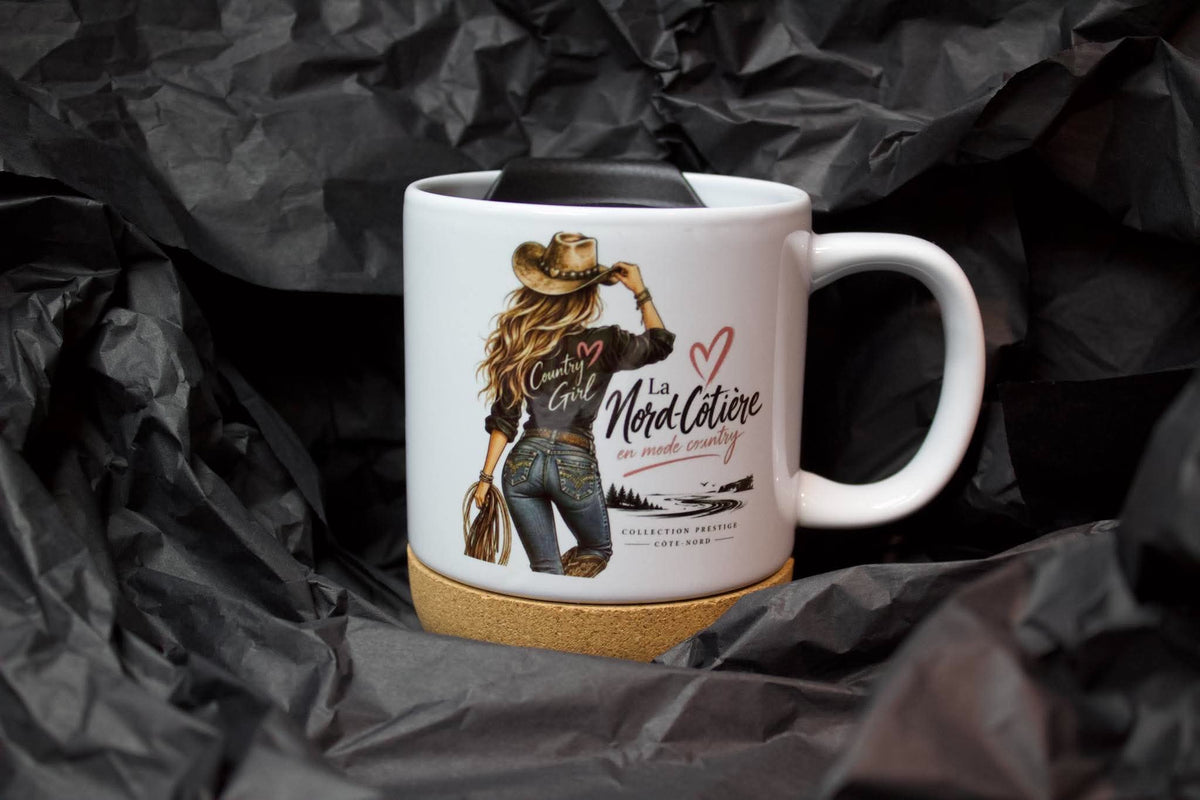 Tasse La Nord-Côtière | Dessous liège amovible – Prestige Féminine