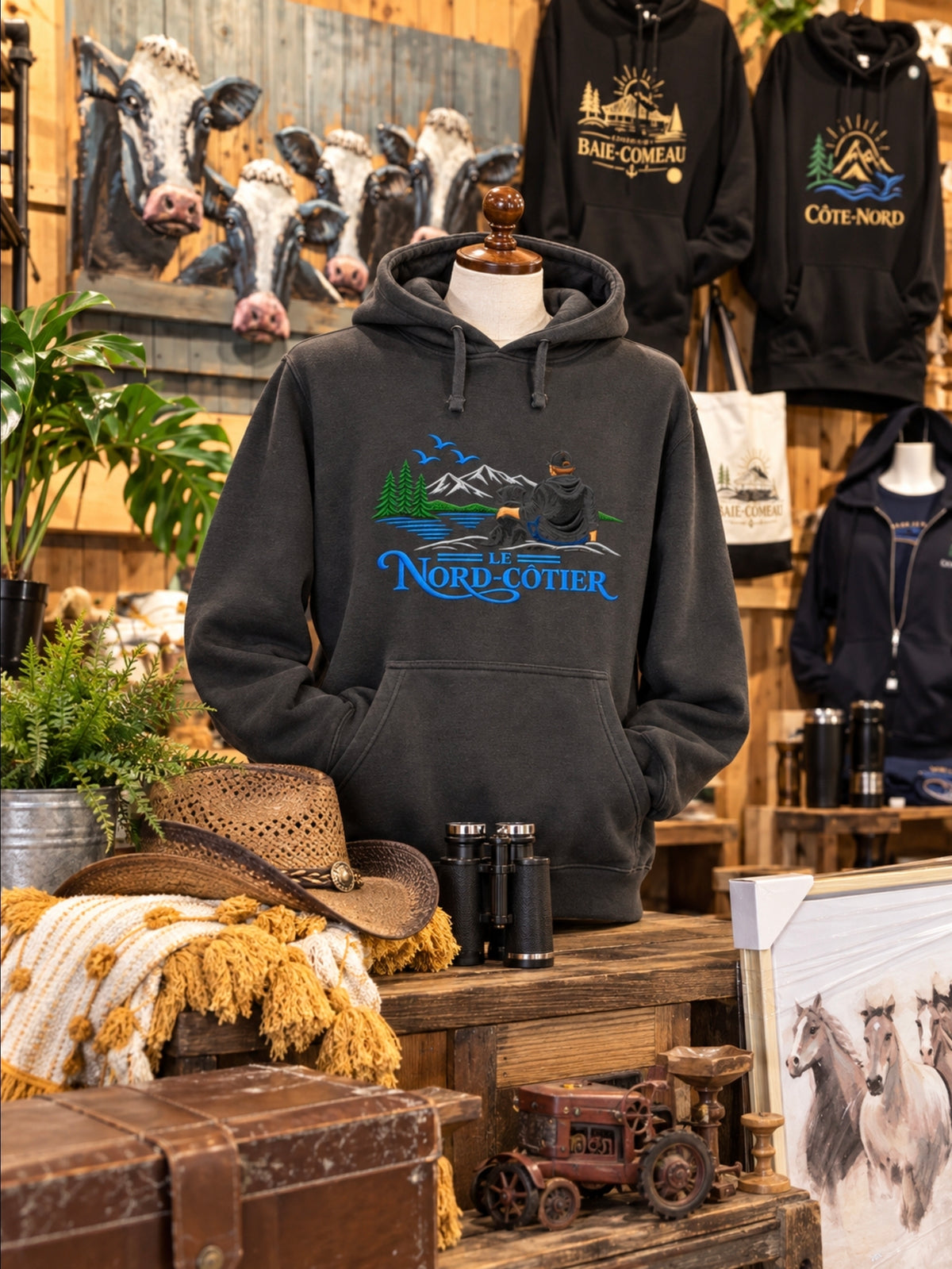 Hoodie Côte-Nord – Collection Prestige