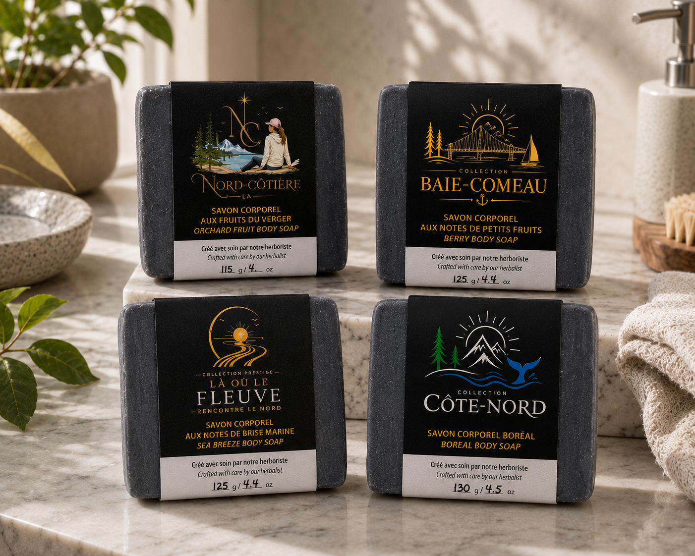 Savon corporel — Collection Prestige