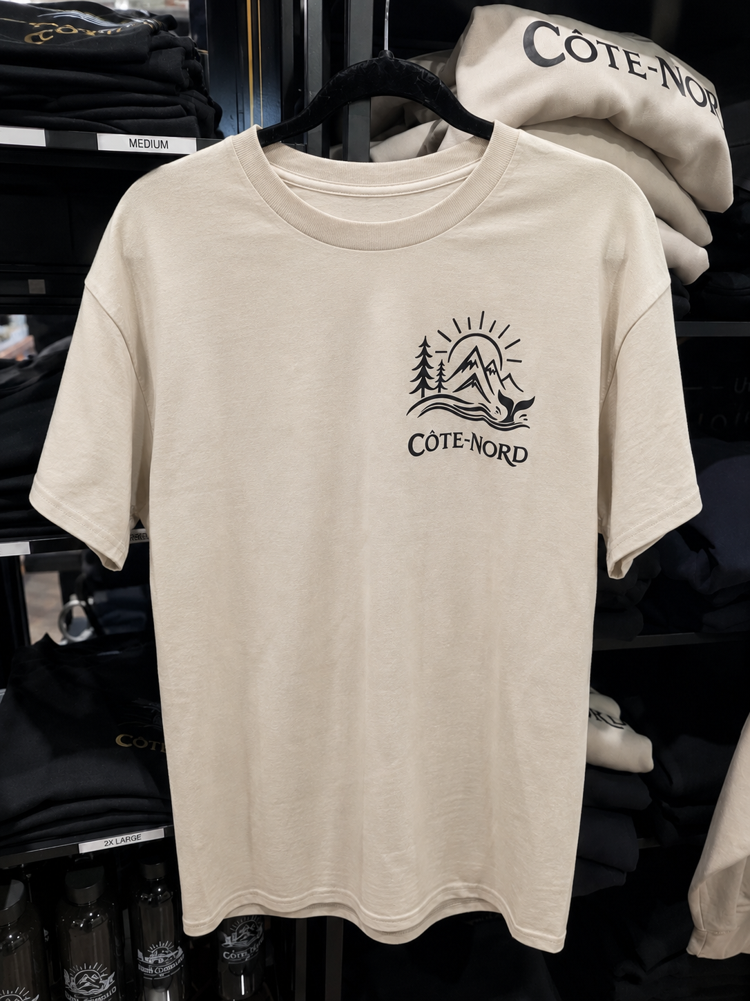 Chandail Côte-Nord – Beige