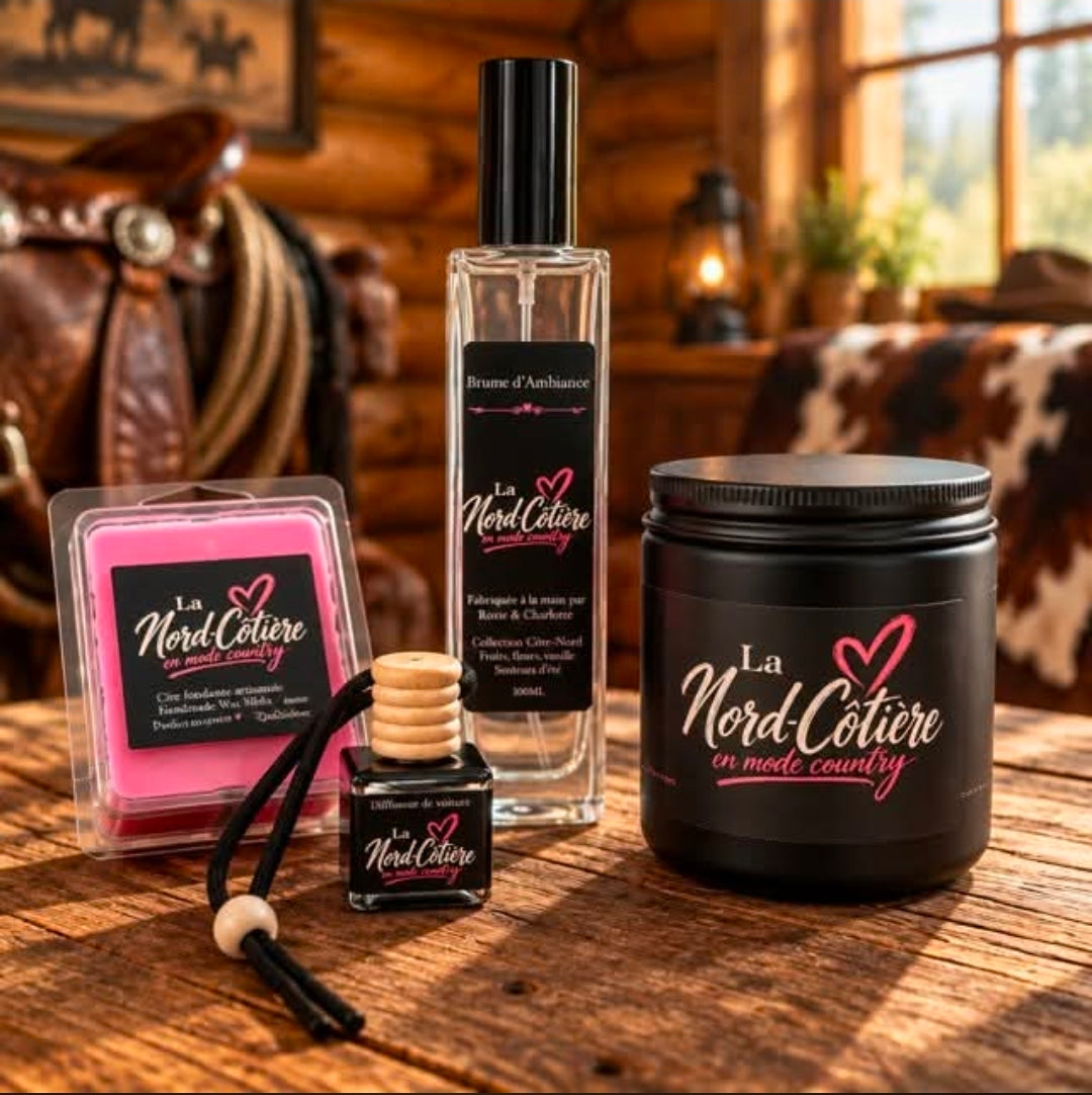 Cube de cire La Nord-Côtière en mode Country 110g