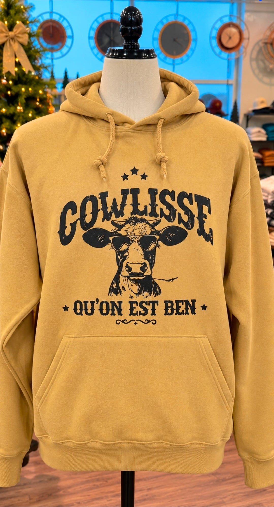 Hoodie « Cowlisse qu’on est bien »
