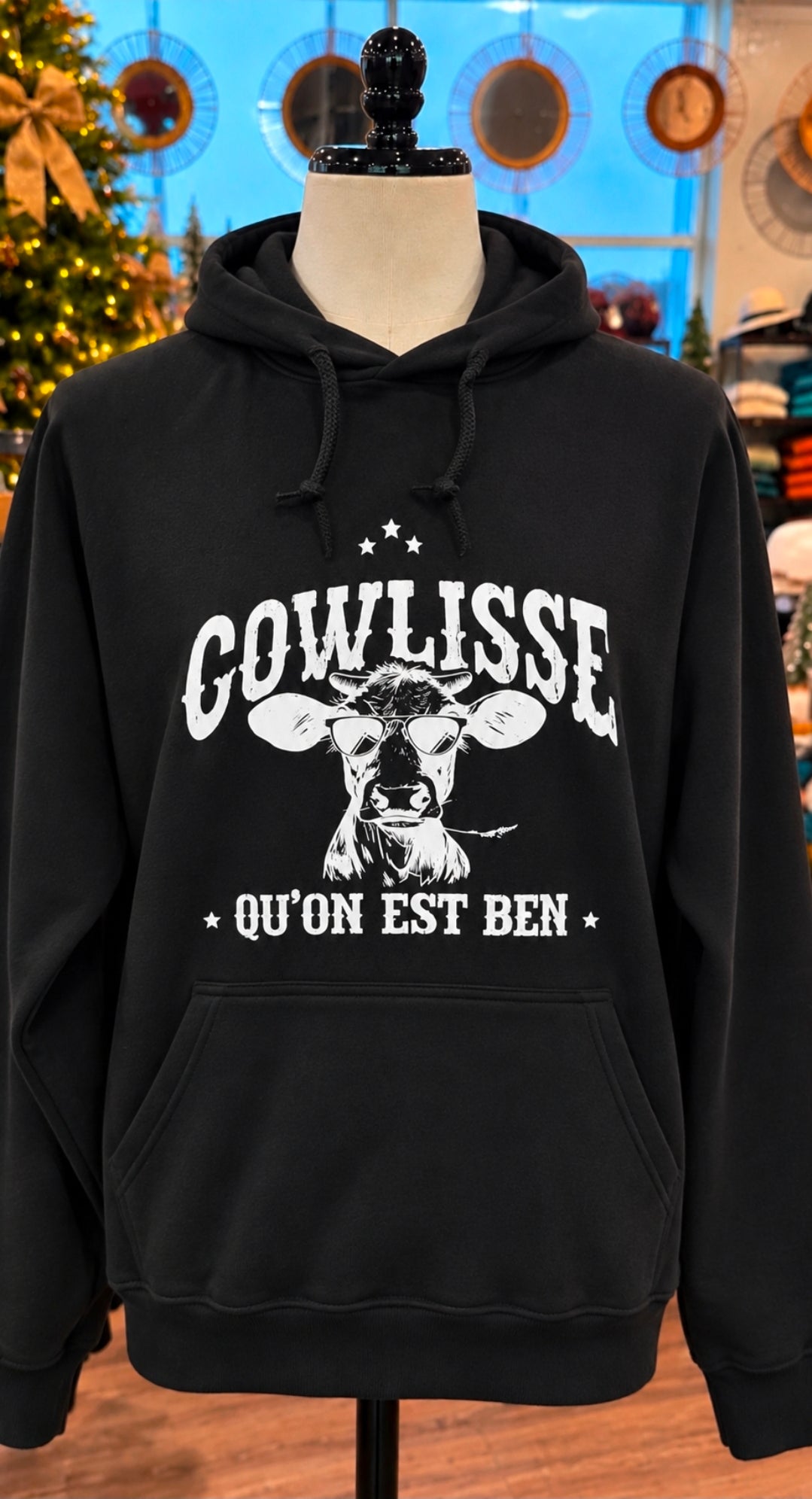 Hoodie « Cowlisse qu’on est bien »